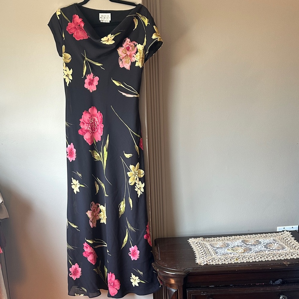 Elegant Floral Maxi Dress